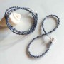Set Safir colier si bratara