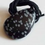 Pandantiv Obsidian fulg