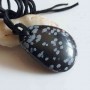 Pandantiv Obsidian fulg
