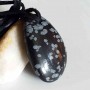Pandantiv Obsidian fulg
