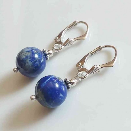 Cercei Lapis lazuli