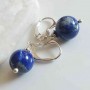 Cercei Lapis lazuli