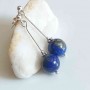 Cercei Lapis lazuli