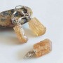 Set Topaz imperial cercei si pandantiv