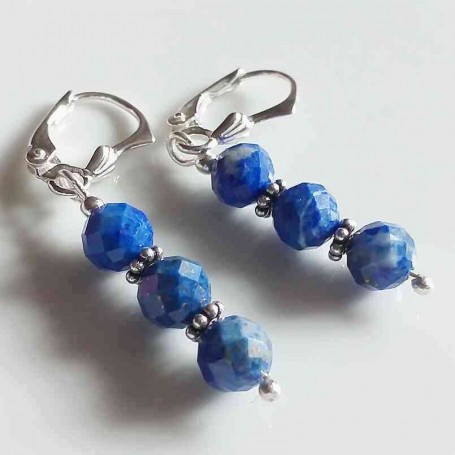 Cercei Lapis lazuli
