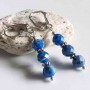 Cercei Lapis lazuli