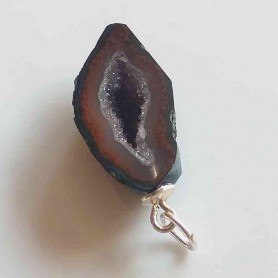 Pandantiv Agat cu geoda