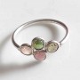Inel Turmalina multicolora