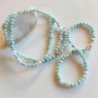 Set Larimar colier si bratara