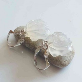 Cercei Agat cu minigeoda